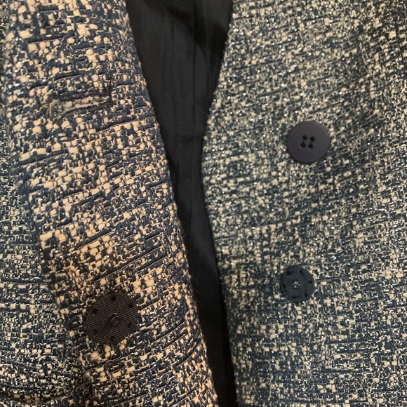 Zara Shiny Tweed Coat - Picture 12 of 15
